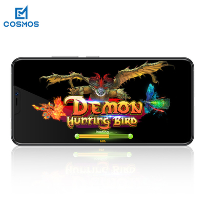 Uccello online di fucilazione di Hunring del demone del gioco della Tabella del pesce video
